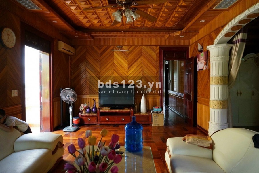 Bán biệt thự khu Đông Nam Cường, dt 216m2, mt 12m, 3.5 tầng, sân vườn, nhà cực đẹp