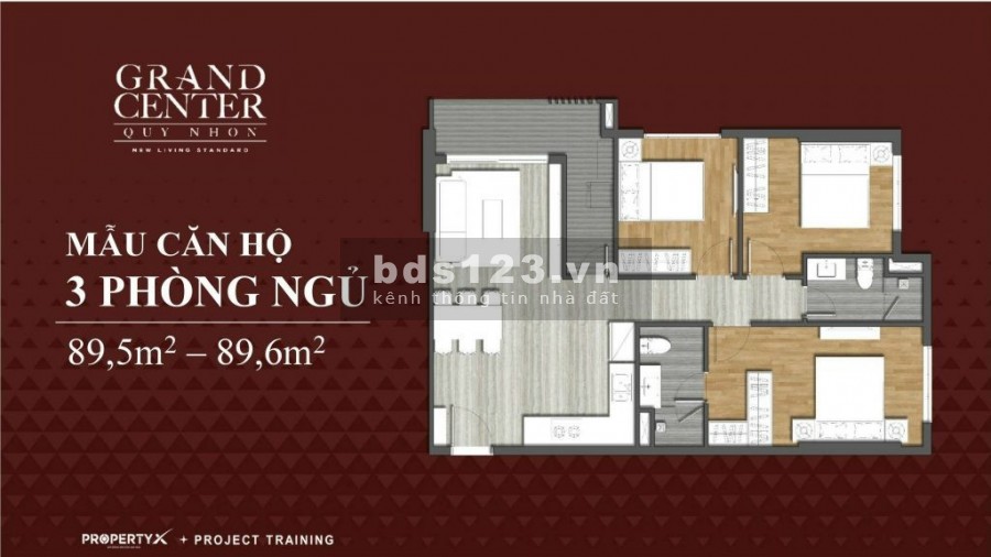 Chương trình chiết khấu giành cho khách hàng khi mua Grand Center và Quy Nhơn Melody