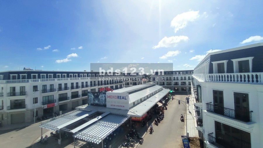 CHỈ VỚI 555 triệu là có thể sở hữu nhà phố thương mại trung tâm hành chính