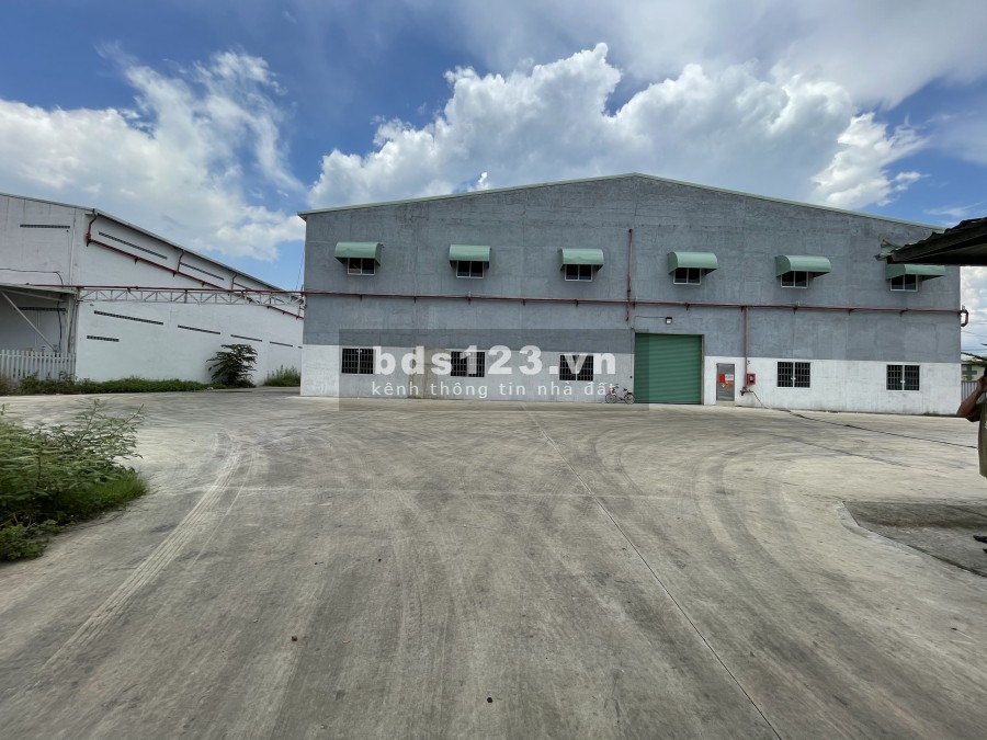 Cho thuê Kho diện tích sử dụng 2000m2_5200m2 khu công nghiệp Tân Đô, Long An