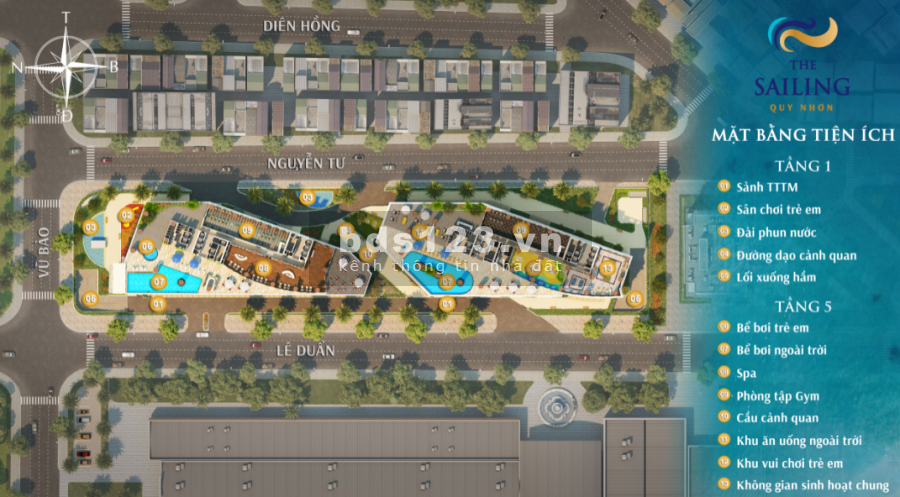 The Sailing Quy Nhơn cơ hội đầu tư tốt cuối năm 2021 mùa Covid giá chot 70 triệu/m2