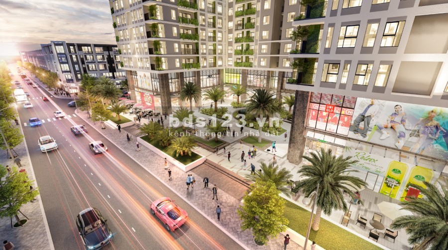 Bán Shophouse khối đế Bình Minh Garden ngay sảnh cư dân view đài phun nước