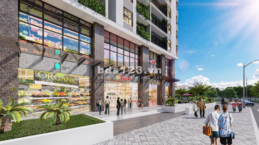 Bán Shophouse khối đế Bình Minh Garden ngay sảnh cư dân view đài phun nước