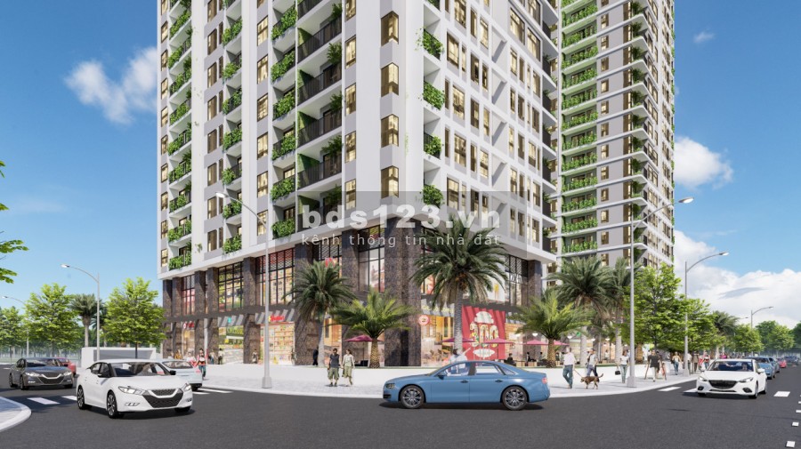 Bán Shophouse khối đế Bình Minh Garden ngay sảnh cư dân view đài phun nước