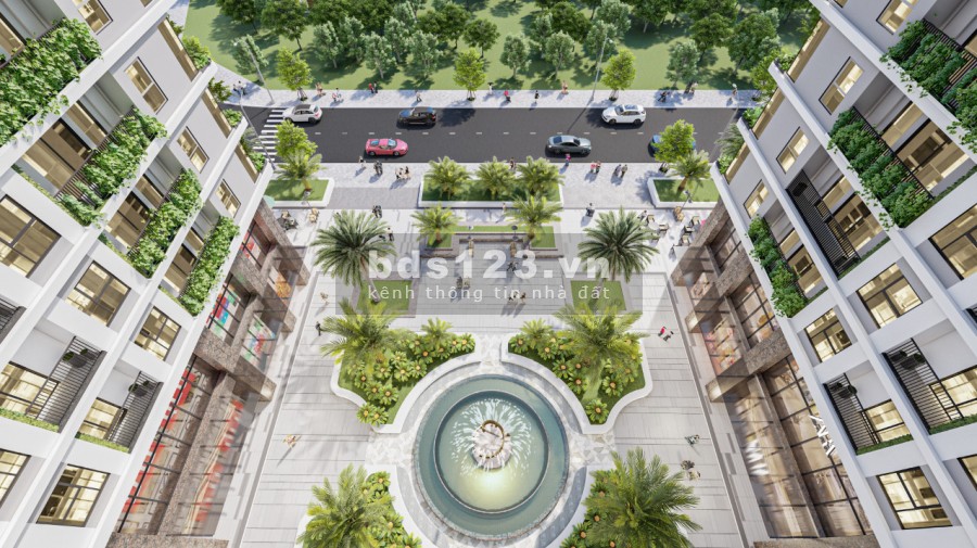 Bán Shophouse khối đế Bình Minh Garden ngay sảnh cư dân view đài phun nước