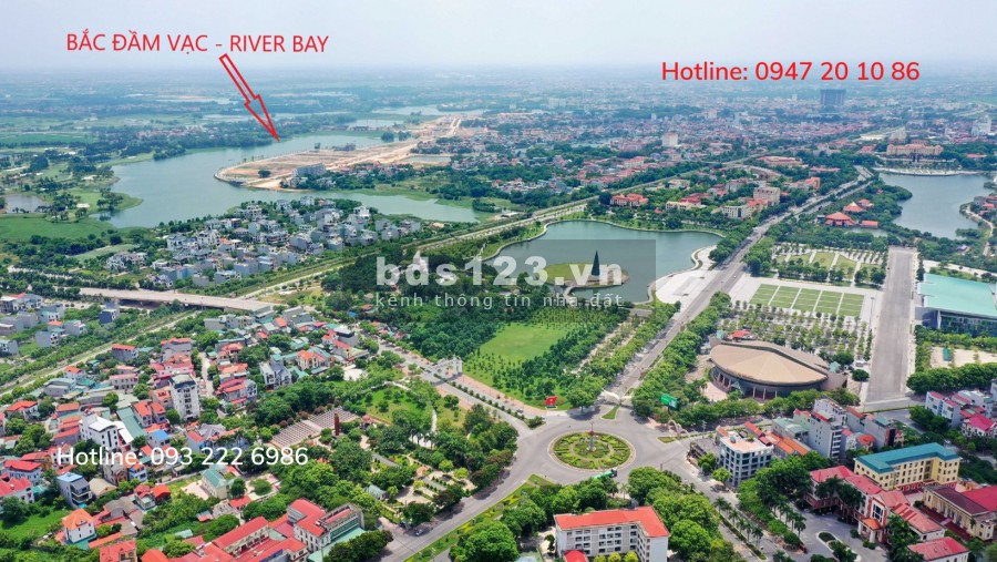 Cập nhật giá mới LK7 - 10 - 21 - 23 Bắc Đầm Vạc dự án River Bay Vĩnh Yên