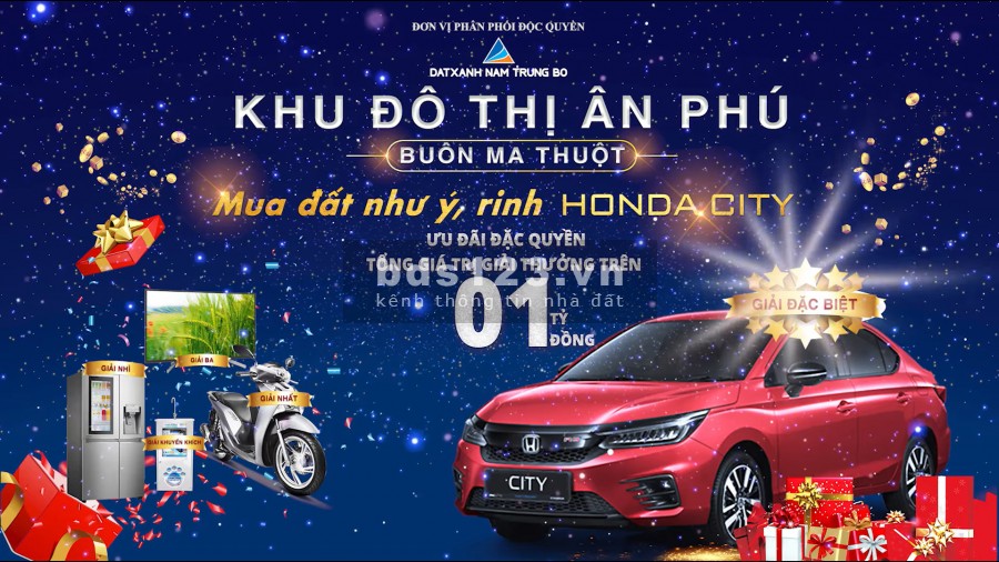 Tạp đoàn Đất Xanh mở bán đất full thổ cư tại dự án Ân Phú, Buôn Ma Thuột