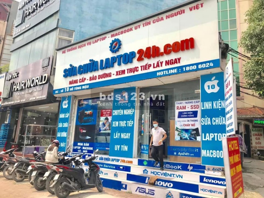 Nhà mặt phố lô góc vỉa hè ôto đỗ 8m mặt tiền liên hệ chính chủ 0986112329