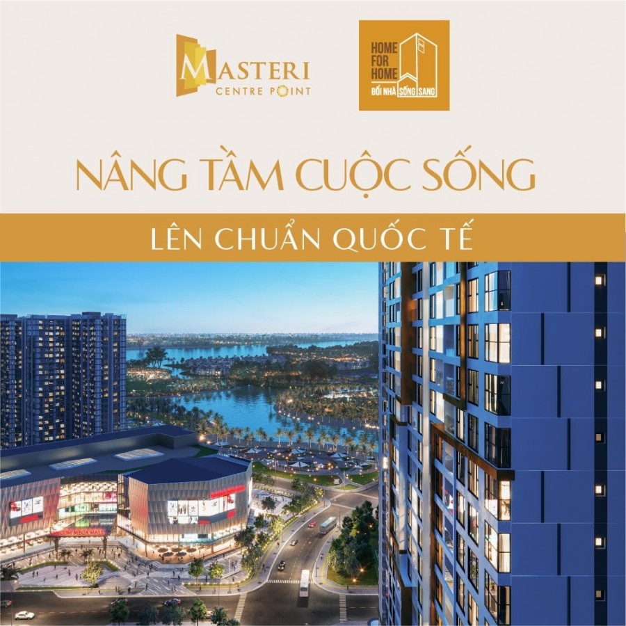 Mua nhà 0đ - Masteri Quận 9 view sông và hồ bơi, tiện ích cao cấp - CK 4%