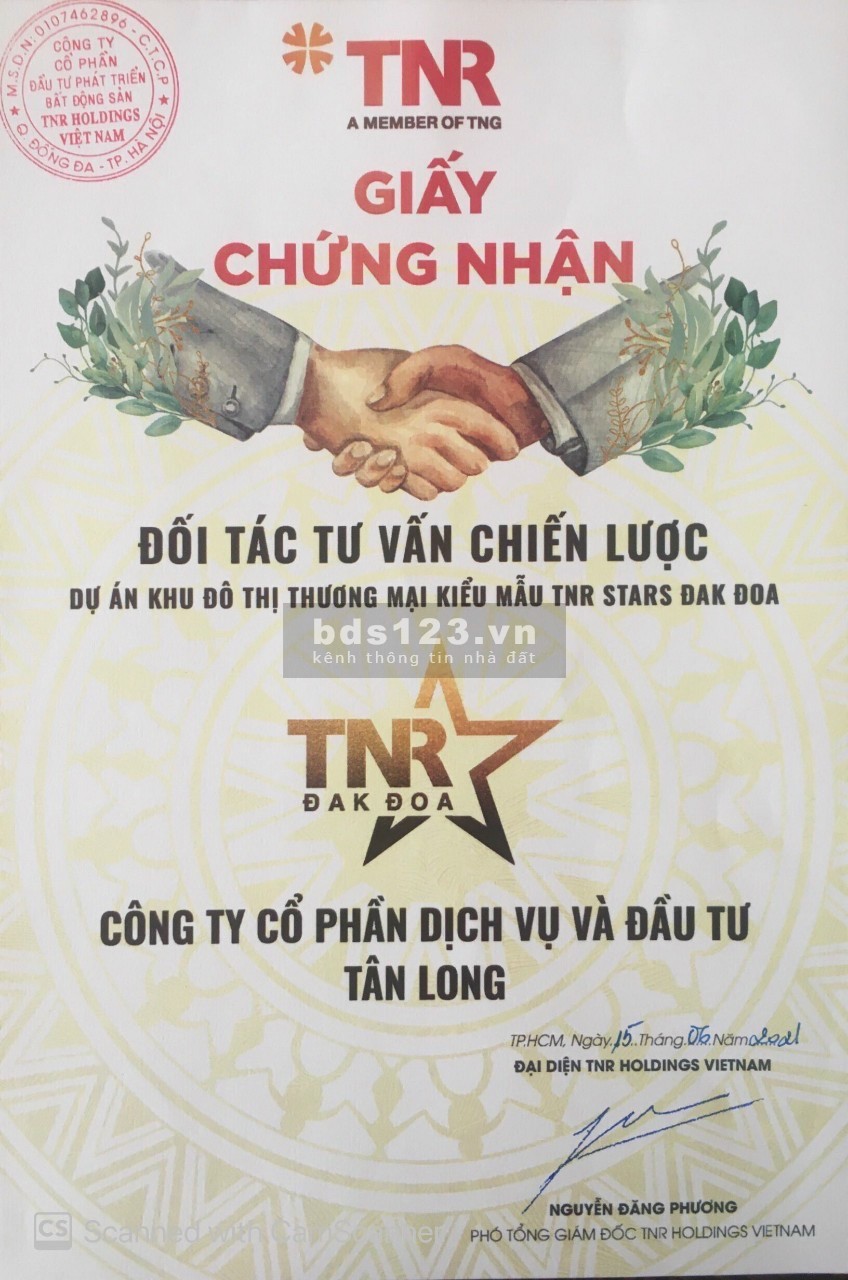 TNR Stars Đăk Đoa Gia Lai khu đô thị thương mại kiểu mẫu, hỗ trợ lãi suất 0%