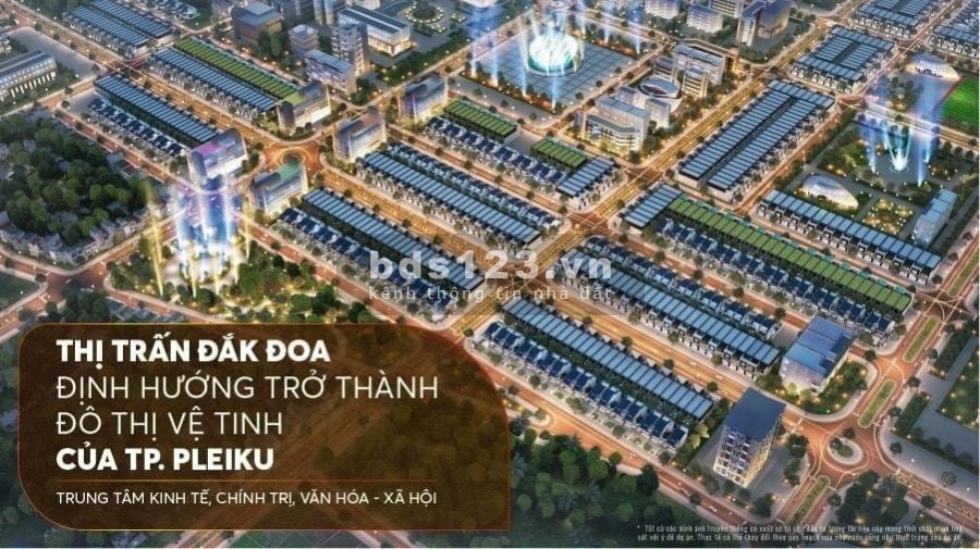 Khu đô thị thương mại kiểu mẫu TNR Stars Đak Đoa, thanh toán linh hoạt