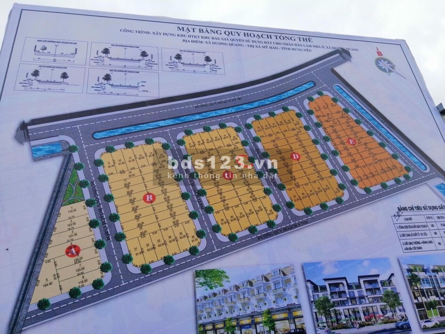 Cần bán gấp lô đất giãn dân xã Dương Quoang tx Mỹ Hào Hưng Yên, giá 17 triệu/m2