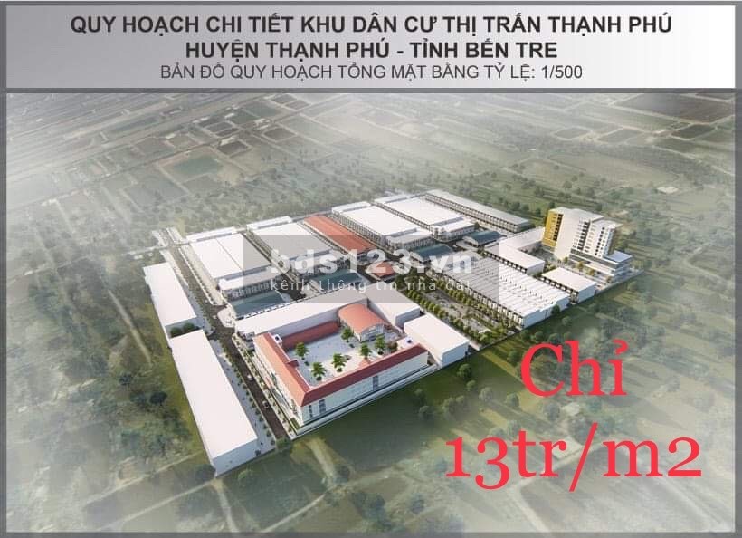 Bán giá sốc chỉ với 200 triệu sở hữu ngay đất nền mặt tiền chợ, sổ hồng riêng từng nền