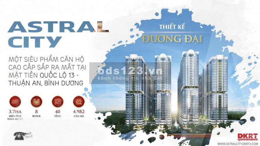 Đặt chỗ hoàn lại 100% được chiết khấu ngay 1% khi hoàn thành giao dịch tại Astral City LH 0978726139