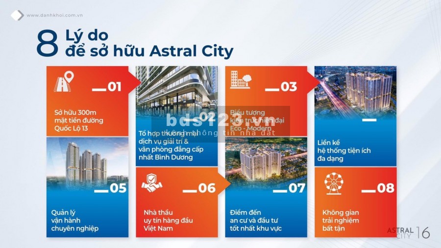 Đặt chỗ hoàn lại 100% được chiết khấu ngay 1% khi hoàn thành giao dịch tại Astral City LH 0978726139
