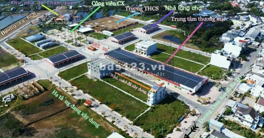 Bán đất nền chợ thạnh phú chiết khấu 7%, dự án đất nền thương mại, giá bán 1.567 tỷ