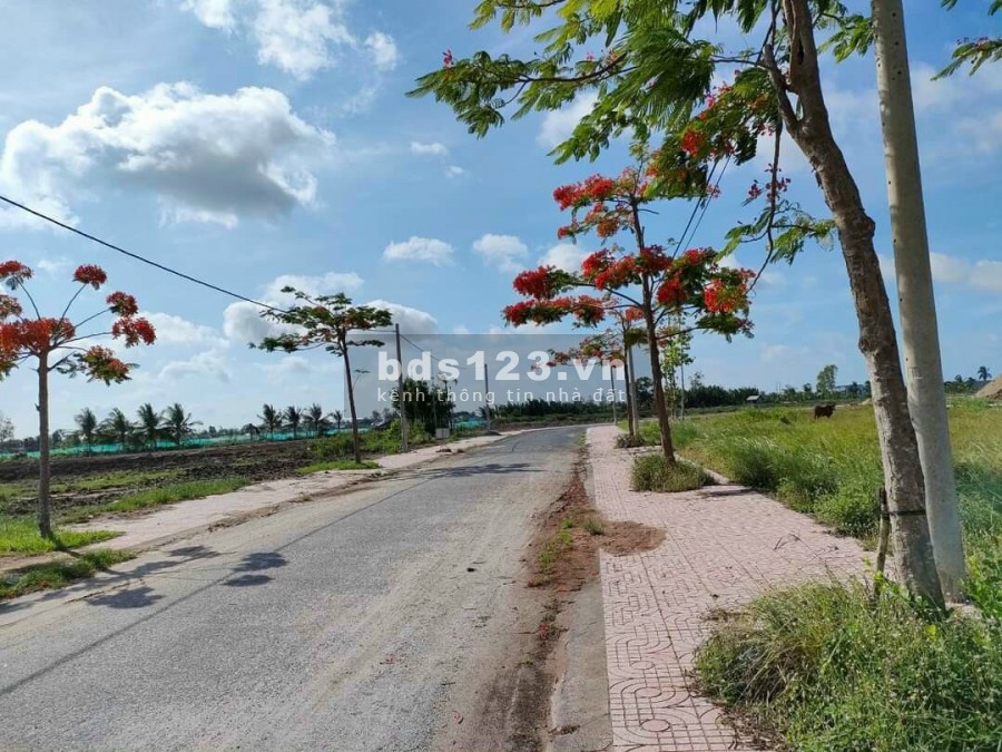Đất nền khu dân cư Thương mại Thạnh Phú chiết khấu khủng 7%, giá bán 1.65 tỷ