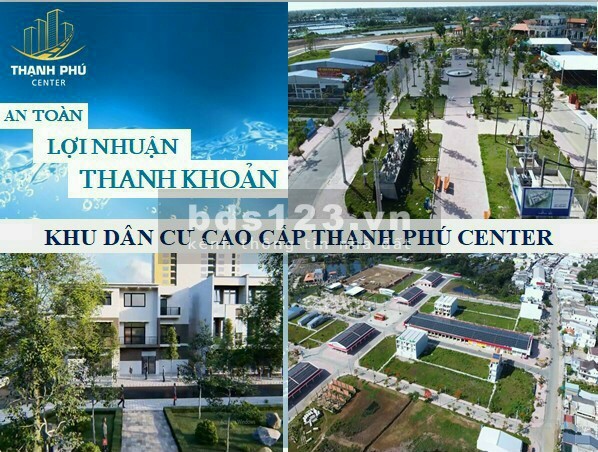 Đất nền khu dân cư Thương mại Thạnh Phú chiết khấu khủng 7%, giá bán 1.65 tỷ