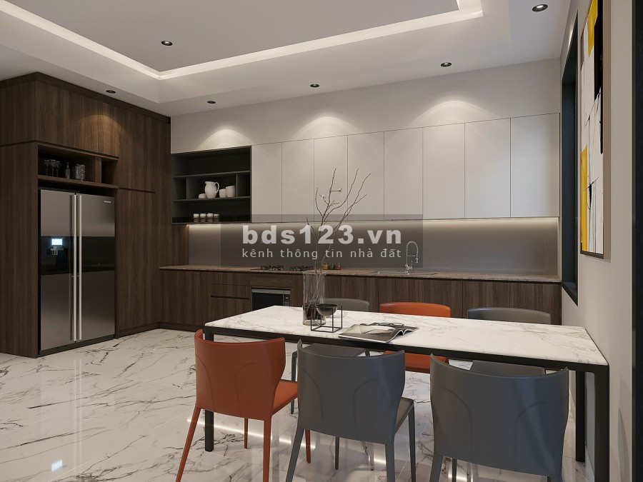 Biệt thự chợ Bình Chánh, 1 trệt 1 lầu diện tích sử dụng 127m2 giá chỉ 3 tỷ