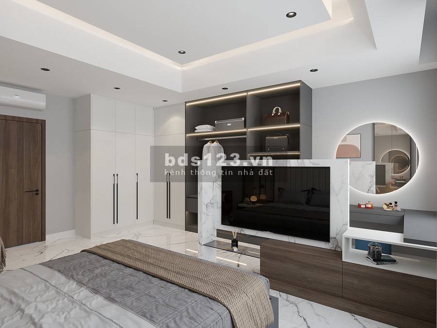 Biệt thự chợ Bình Chánh, 1 trệt 1 lầu diện tích sử dụng 127m2 giá chỉ 3 tỷ