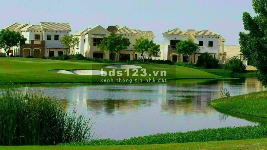 Đất nền biệt thự sổ đỏ, view sân golf ven sông. Giá gốc CĐT 19tr/m2