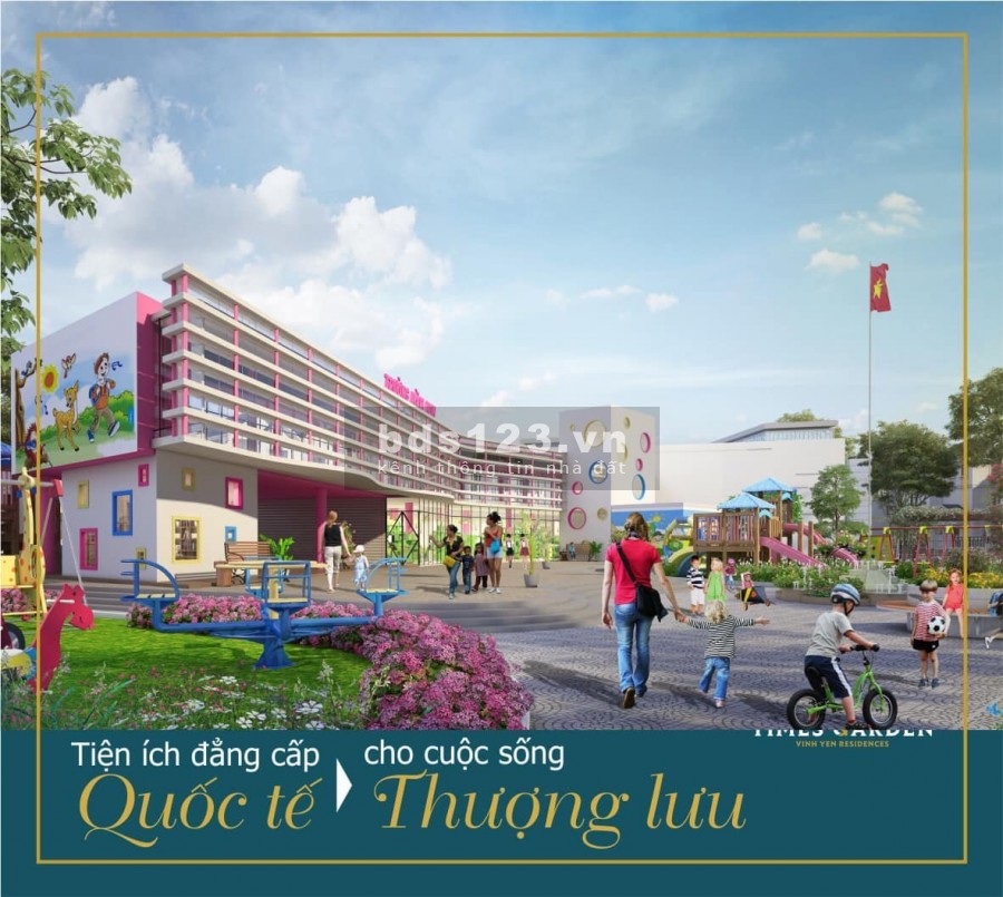 Khu đô thị đáng sống bậc nhất thành phố Vĩnh Yên, giá bán thoả thuận