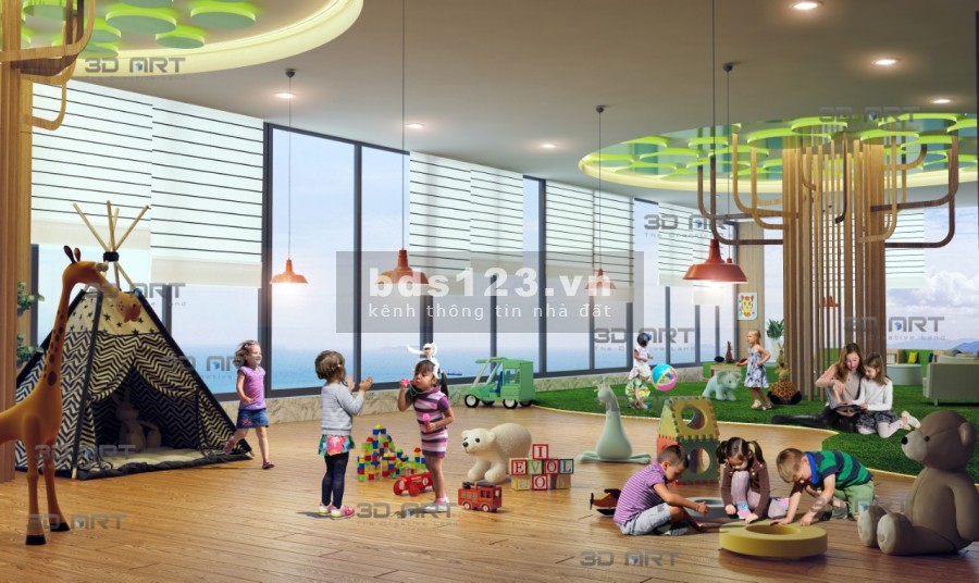 Bán căn hộ cao cấp tặng full nội thất 4* The Seahara Mui Ne, tiện ích đủ