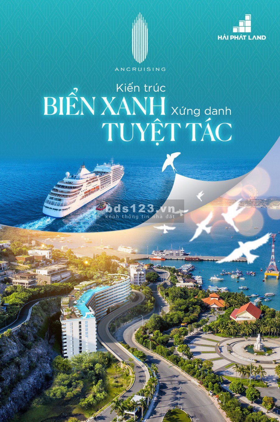Mở bán đợt 1 căn hộ Ancruising Nha Trang - Sở hữu lâu dài, view trực diện biển Trần Phú Vinpearl