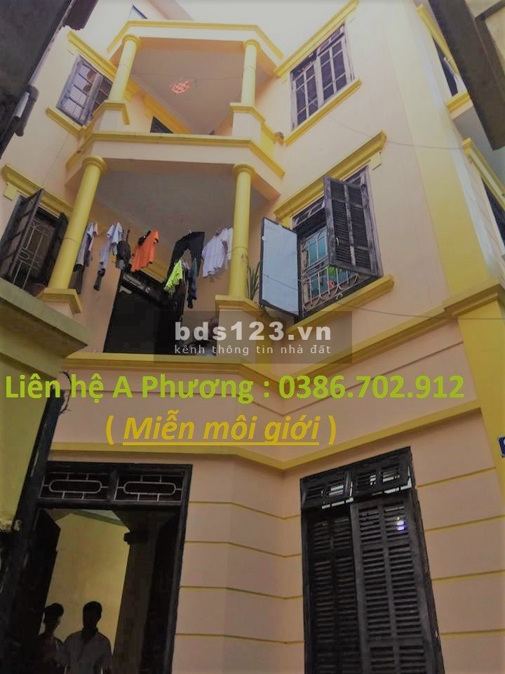 Bán nhà lô góc, ở luôn Đa Sỹ diện tích sử dụng 37m2, 4 tầng giá chỉ với 2,7 tỷ.
