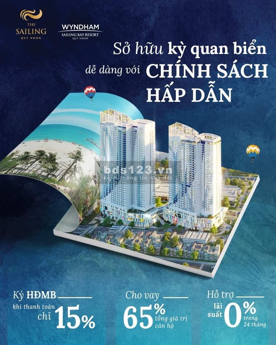 The Sailing Quy Nhơn bất động sản nghĩ dưỡng cao cấp khan hiếm, pháp lý sổ lâu dài