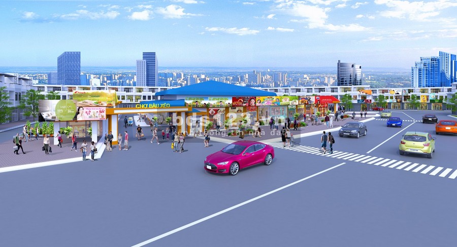 Mở Bán 55 Căn Nhà Liền Kề QL1 Bầu Xéo Có Thể Kinh Doanh Ngay