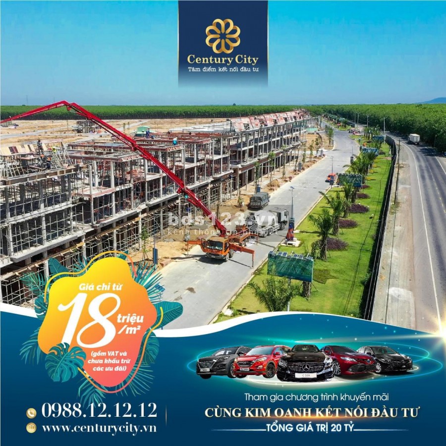 Century City – Thành Phố Thế Kỷ .1 Trong nhưng dự án đi đầu bắt Sóng Thị Trường Sân Bay Long Thành