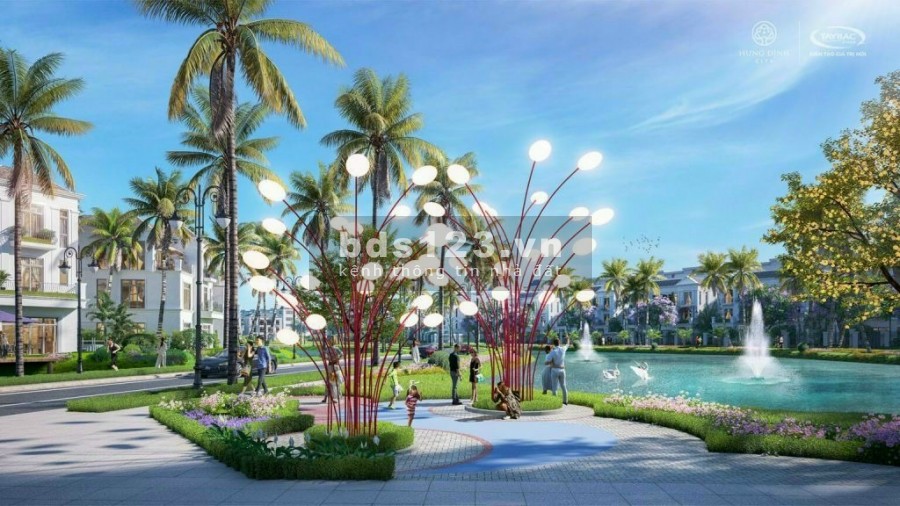 Biệt thự đảo giữa lòng thành phố An Nhơn, khu dân cư, vị trí đẹp thông thoáng