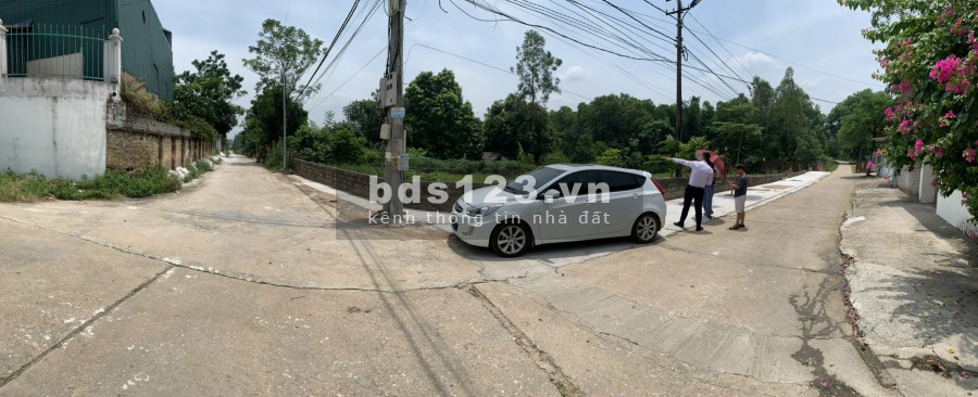 Còn 1 lô góc duy nhất, 2 mt sổ đỏ riêng, dt 353m2 giá 4.5 triệu/m2, Sơn Tây Hà Nội