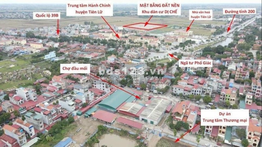 Bán đất nền thị trấn vương đầu tư siêu lợi nhuận, tiềm năng tăng giá chắc chắn
