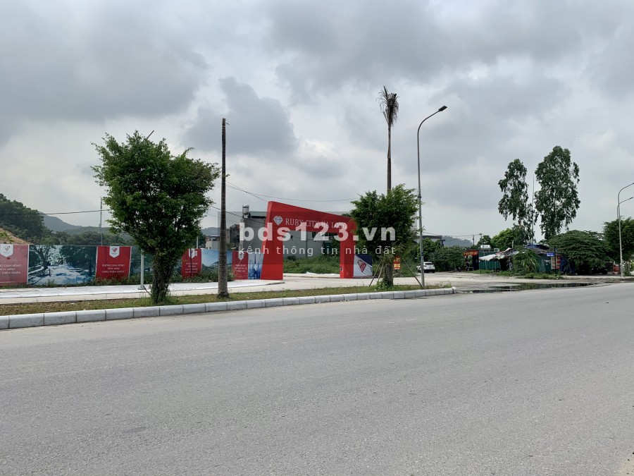 Suất ngoại giao cuối cùng mặt đường 8 làn Trần Phú dự án Ruby City Hà Khánh giá đầu tư.