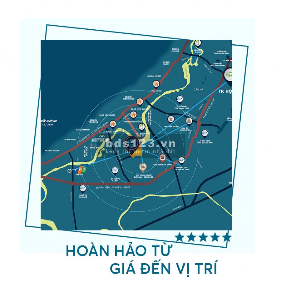 Chỉ với 440tr (20%) sở hữu ngay 125m2 Đất nền ven biển Nam Đà Nẵng