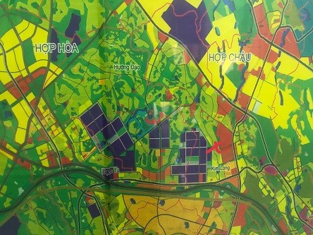 Bán đất tại xã Kim Long, Tam Dương, Vĩnh Phúc, diện tích 104m2, giá 570 triệu