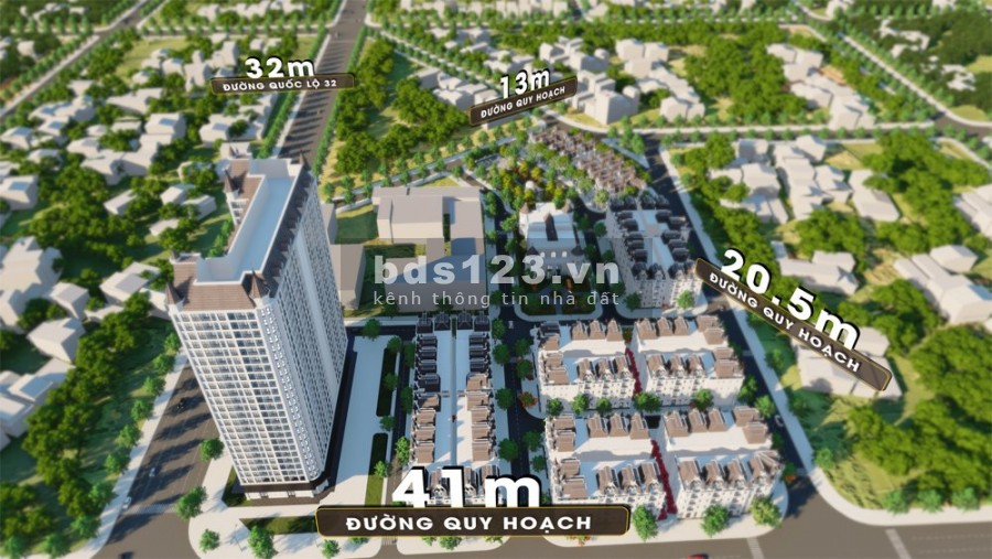 Bán Biệt thự lâu đài Pháp đầu tiên tại KĐT kiểu mẫu Vimefulland Đông Anh