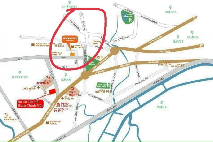 Chinh thức nhận đặt chỗ căn hộ cao cấp kế bên AEON Bình Tân, 0919077114