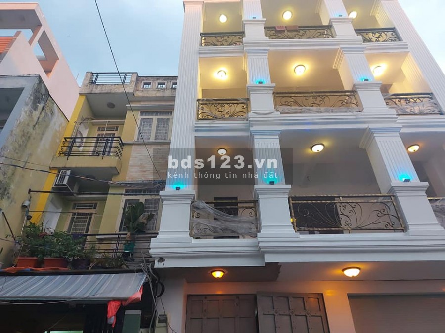 Bán toà nhà 2 mặt tiền Luỹ Bán Bích, Quận Tân Phú, diện tích sử dụng 120, Giá 17.6 tỷ
