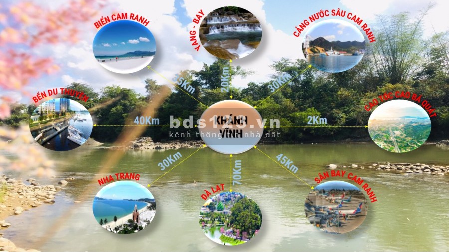 Bán 154m2 giá 695Triệu, full thổ cư, gần CCN Sông Cầu, Khánh Vĩnh.