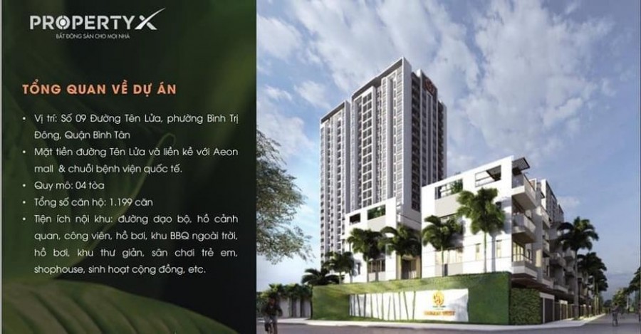 Chinh thức nhận đặt chỗ căn hộ cao cấp kế bên AEON Bình Tân, 0919077114