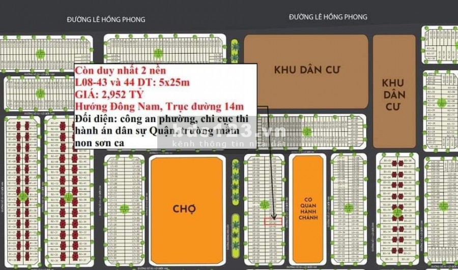 Cặp Nền Vị Trí Vàng Cho Khách Đầu Tư, bao sang tên công chứng lh 0907382588