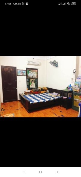 Bán đất tặng nhà 4 tầng phố Vĩnh Hưng diện tích 42m2, 3 phòng ngủ giá 2,6 tỷ
