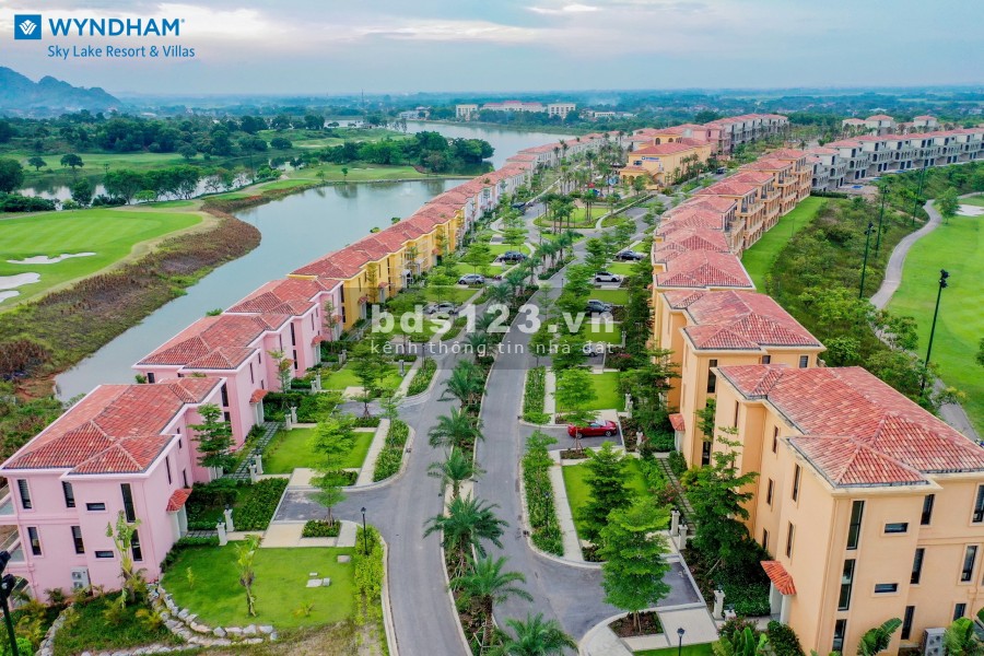 Mở bán biệt thự ven đô Wyndham Sky Lake nằm trong quần thể sân golf bậc nhất Chương Mỹ HN