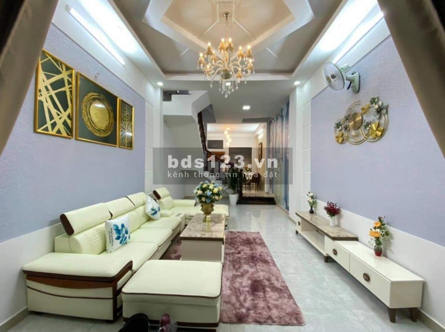 Bán nhà mới hẻm xe hơi Bùi Quang Là Gò Vấp gần chợ tân sơn, trường mầm non