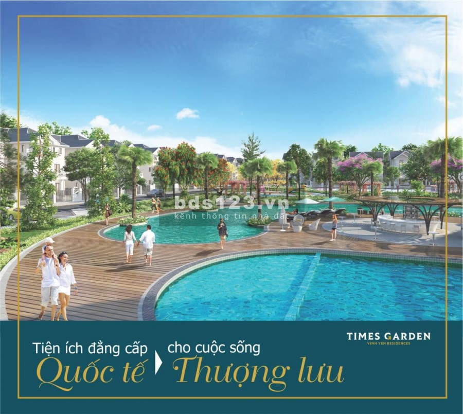 Cần bán biệt thự liền kề để kinh doanh tại Times Garden Vĩnh Yên Residences, giá tốt