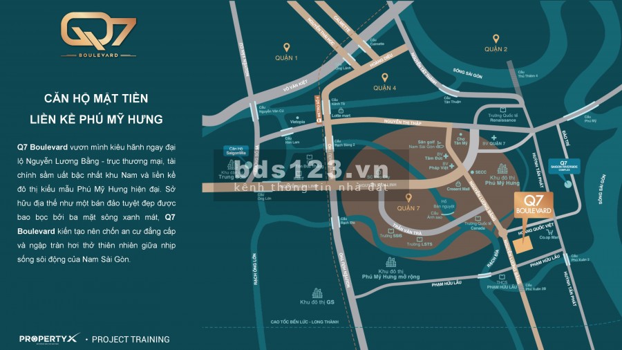 Shophouse Q7 Boulevard chiết khấu 24% cực hot mùa dịch, vừa kinh doanh vừa để ở