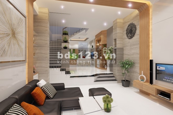 Bán nhà mặt tiền đường Lê Quang Định hướng Đông Bắc, giá 13.5 tỷ, sổ hồng